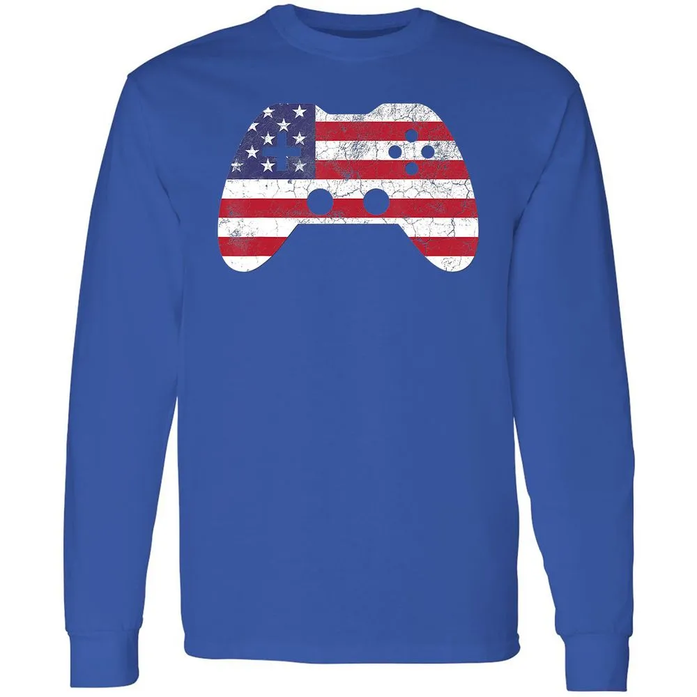 Long Sleeve T-Shirt - E6V3TYSQ - Royal - 8