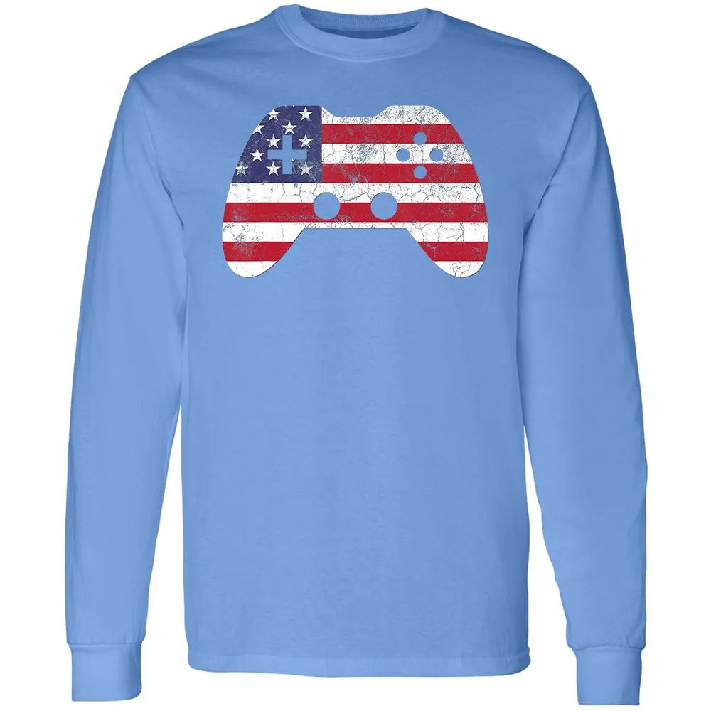 Long Sleeve T-Shirt - E6V3TYSQ - Carolina Blue - 12