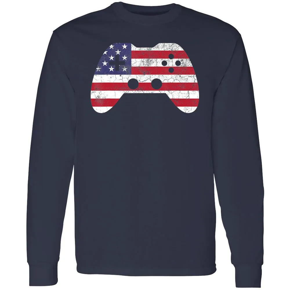 Long Sleeve T-Shirt - E6V3TYSQ - Navy - 2