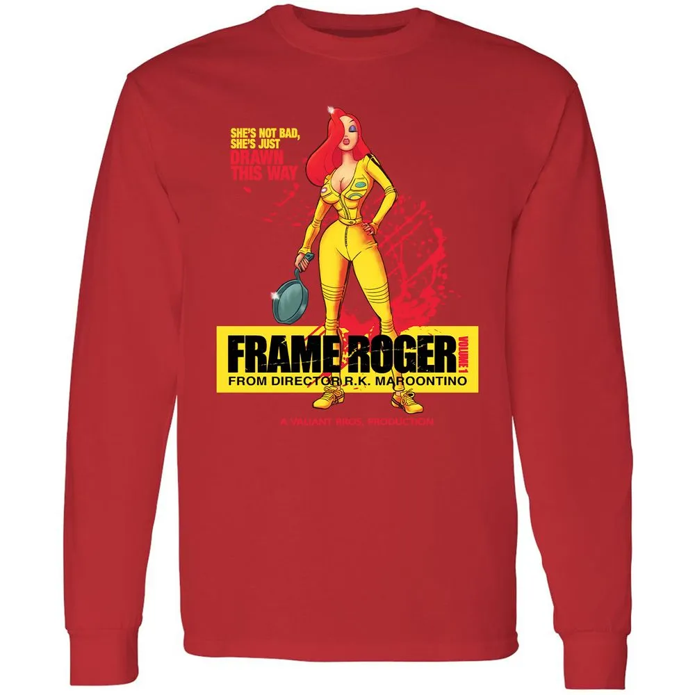 Long Sleeve T-Shirt - FXN1GQXL - Red - 14