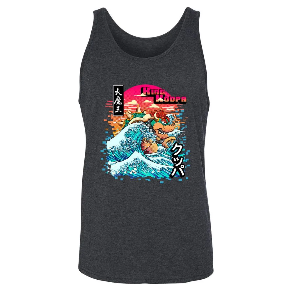 Unisex Jersey Tank - WDAV33CR - Dark Grey Heather - 6