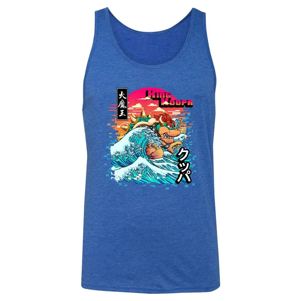 Unisex Jersey Tank - WDAV33CR - True Royal Triblend - 12