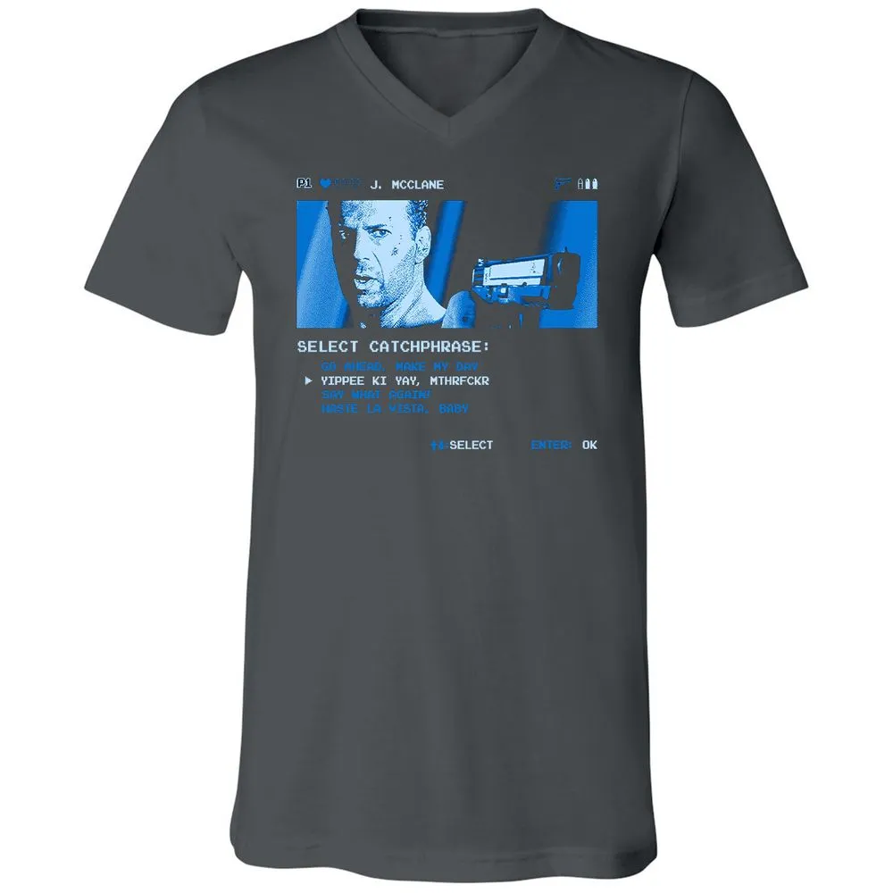 Unisex V-Neck T-Shirt - CVTMSV59 - Asphalt - 12
