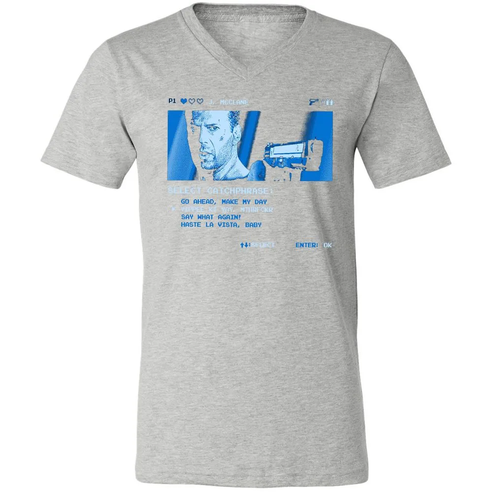 Unisex V-Neck T-Shirt - CVTMSV59 - Athletic Heather - 7