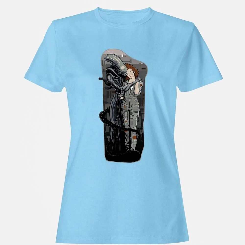 Women's T-Shirt - E9KK14VC - Light Blue - 8