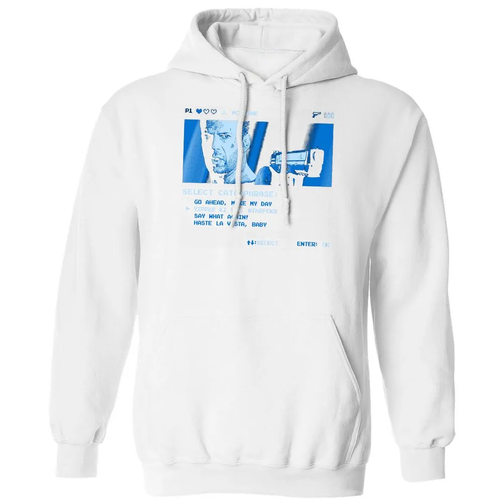 Classic Unisex Hoodie - WJKFVRCM - White - 11