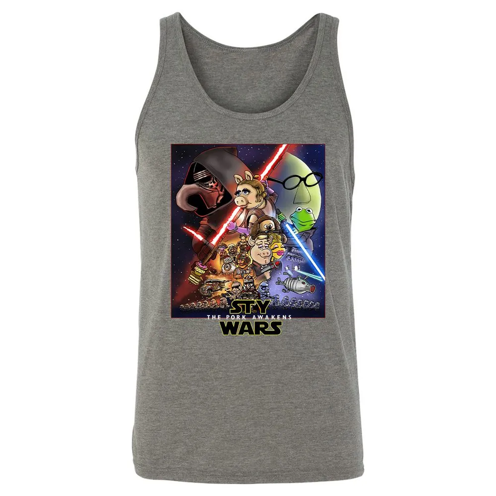 Unisex Jersey Tank - 7V4WMG58 - Grey Triblend - 8