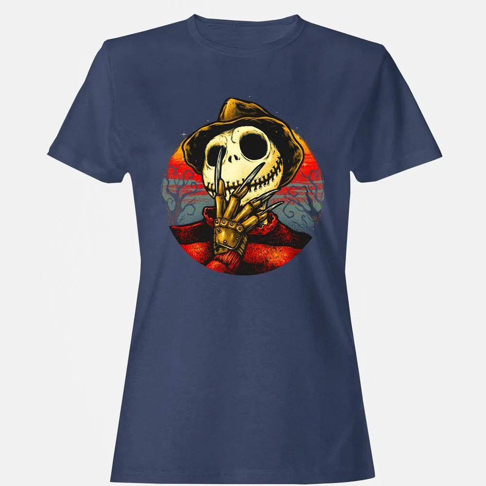 Women's T-Shirt - ELXVZQDB - Navy - 10