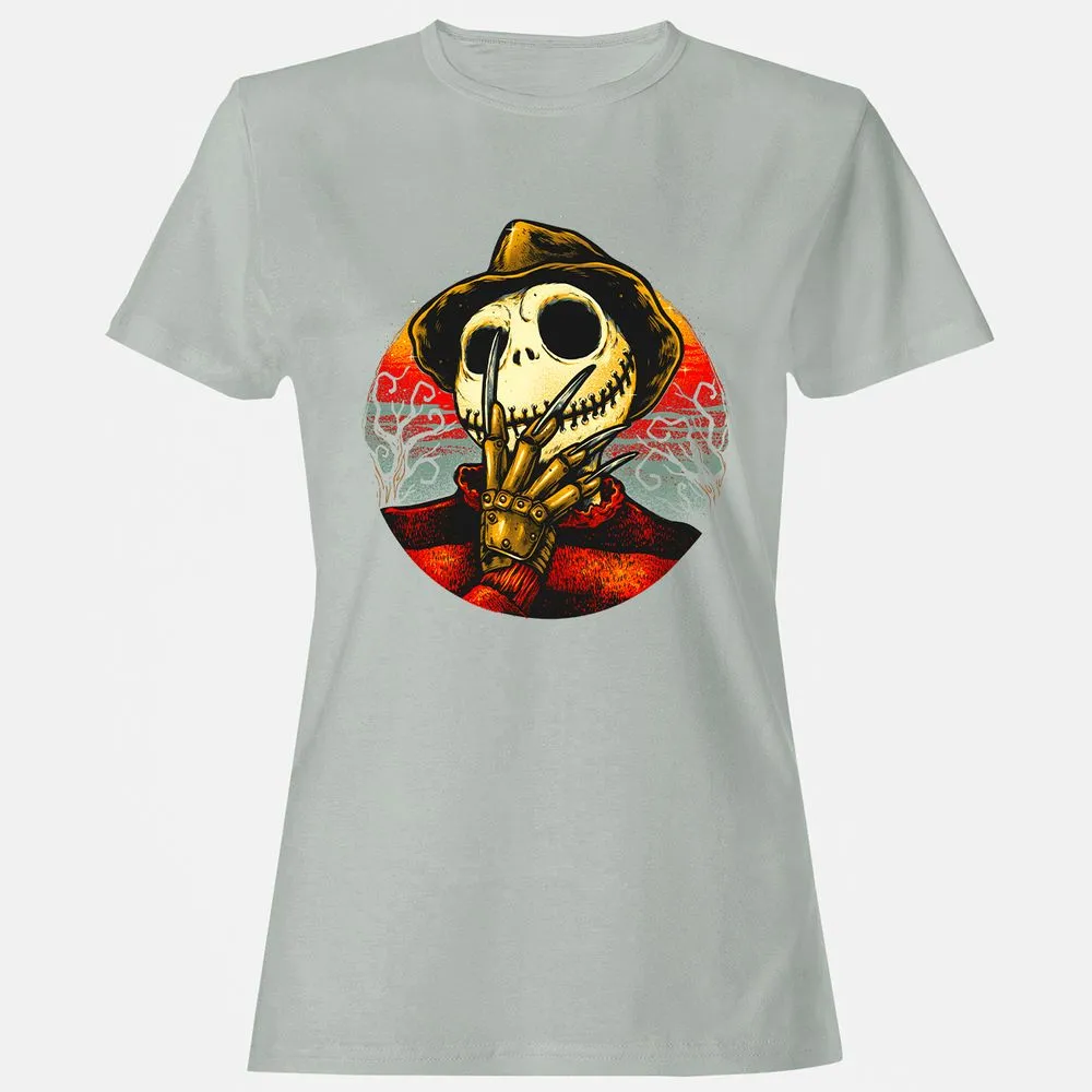 Women's T-Shirt - ELXVZQDB - Ash - 2