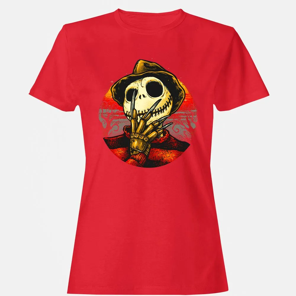 Women's T-Shirt - ELXVZQDB - Red - 13