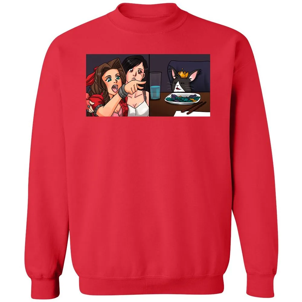 Classic Unisex Sweatshirt - Y73JJ5EH - Red - 5