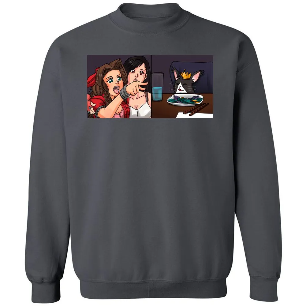 Classic Unisex Sweatshirt - Y73JJ5EH - Charcoal - 7