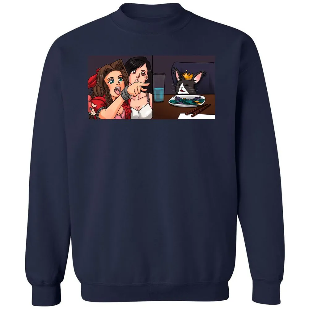 Classic Unisex Sweatshirt - Y73JJ5EH - Navy - 2