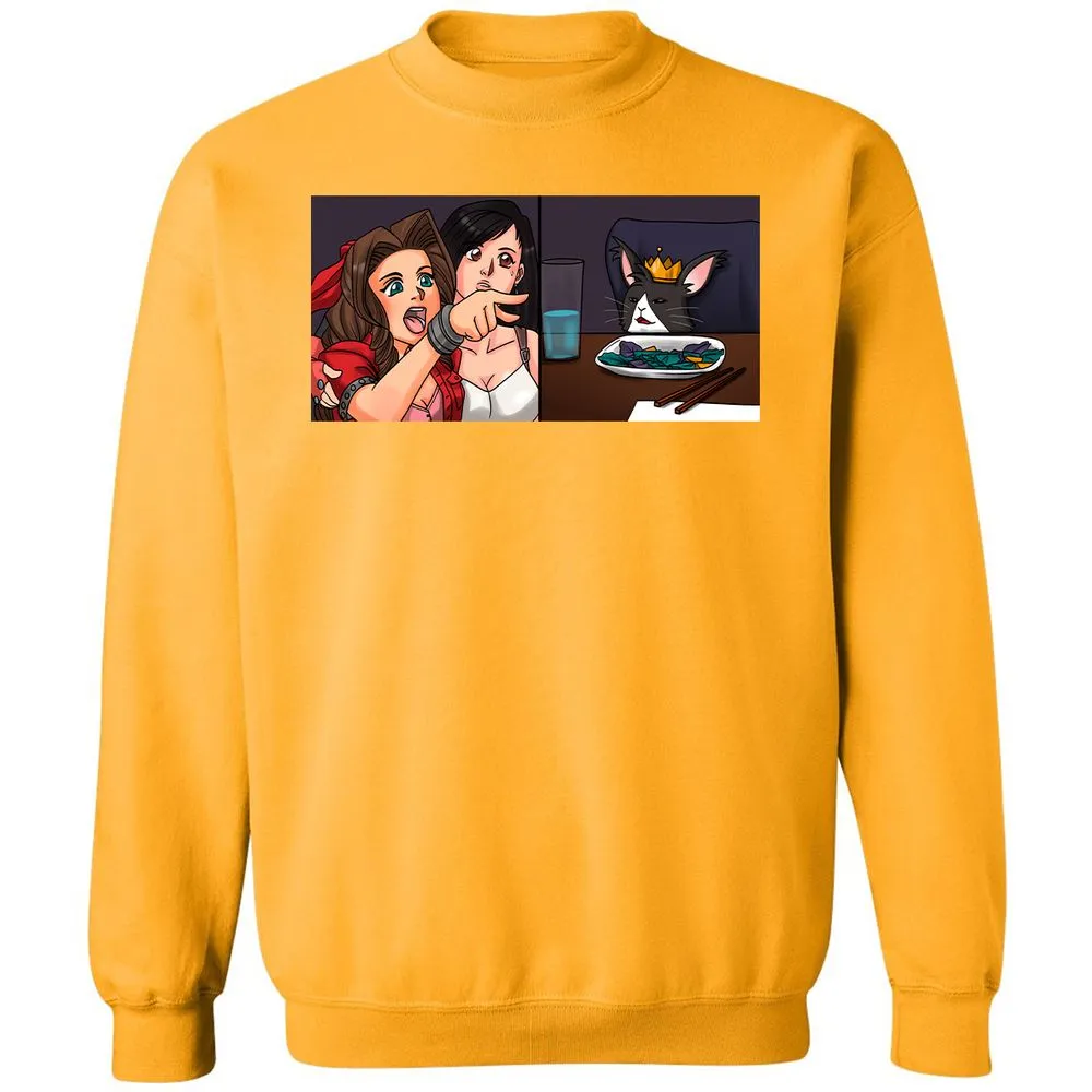 Classic Unisex Sweatshirt - Y73JJ5EH - Gold - 11
