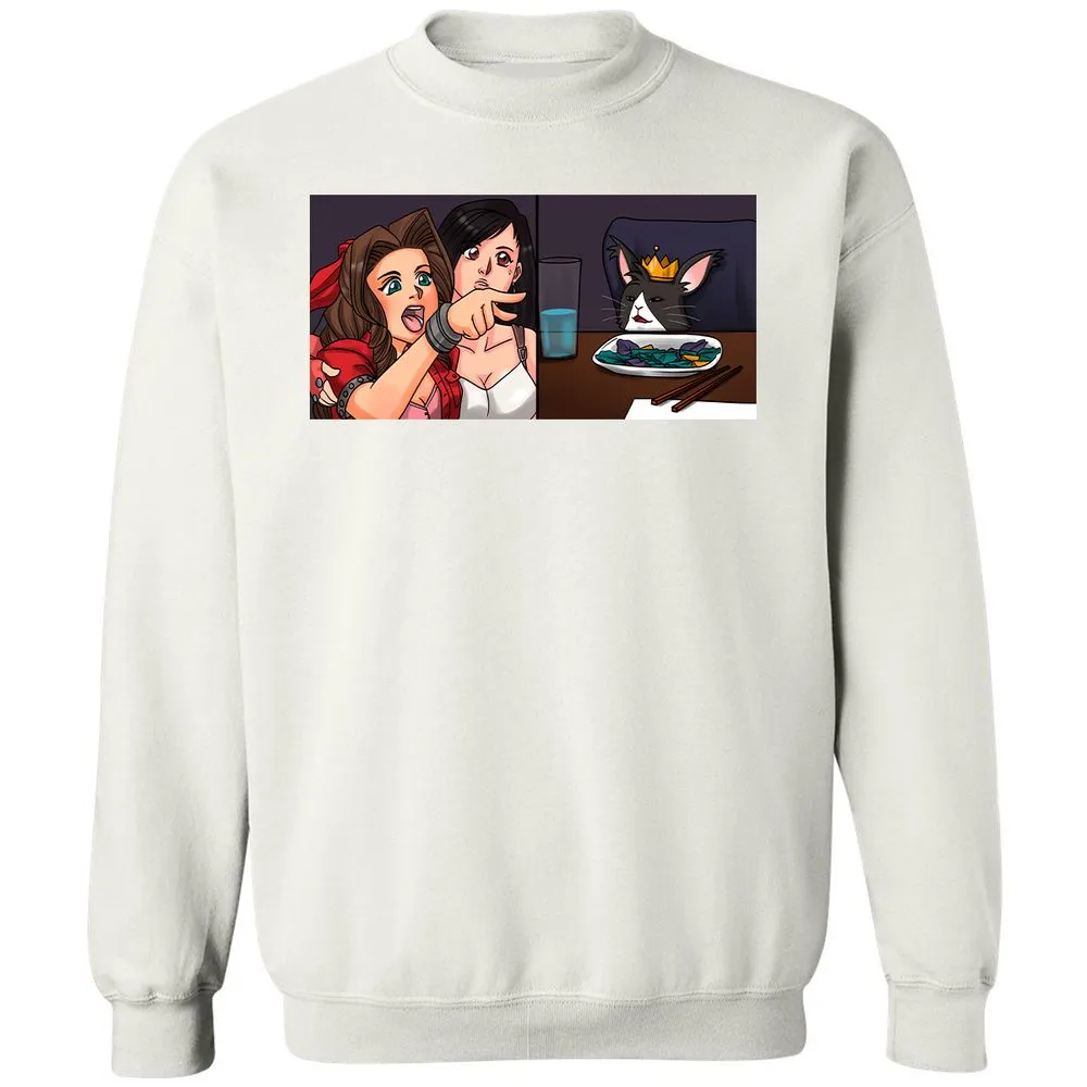 Classic Unisex Sweatshirt - Y73JJ5EH - White - 12