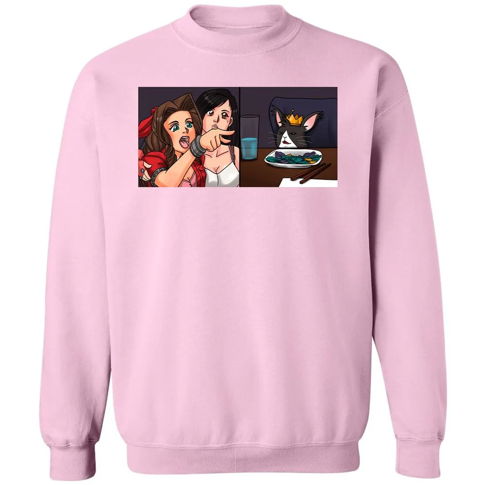 Classic Unisex Sweatshirt - Y73JJ5EH - Light Pink - 3