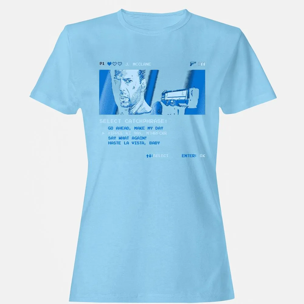 Women's T-Shirt - EDDGL1D3 - Light Blue - 8