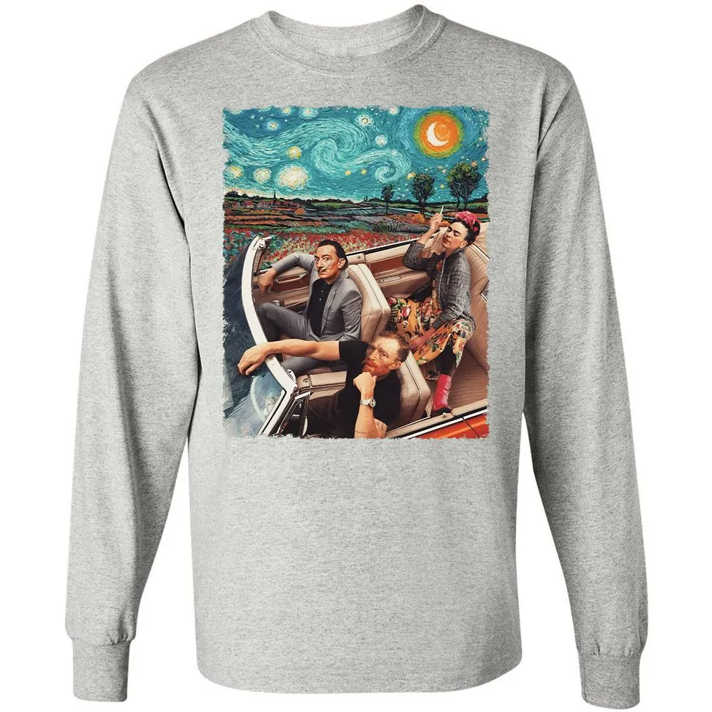 Long Sleeve T-Shirt - XDGHN79N - Ash - 7