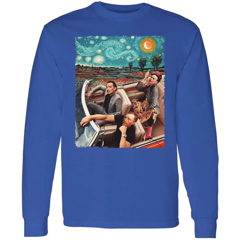 Long Sleeve T-Shirt - XDGHN79N - Royal - 8