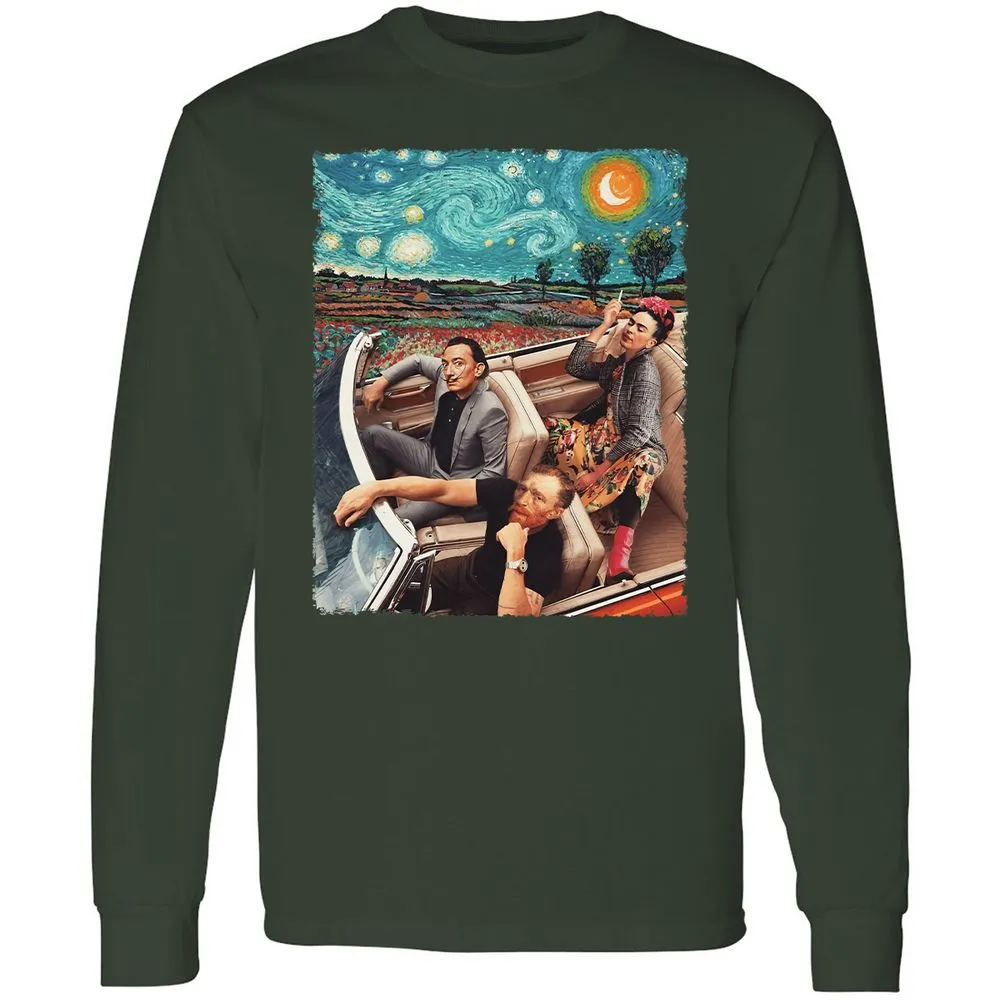 Long Sleeve T-Shirt - XDGHN79N - Forest Green - 4