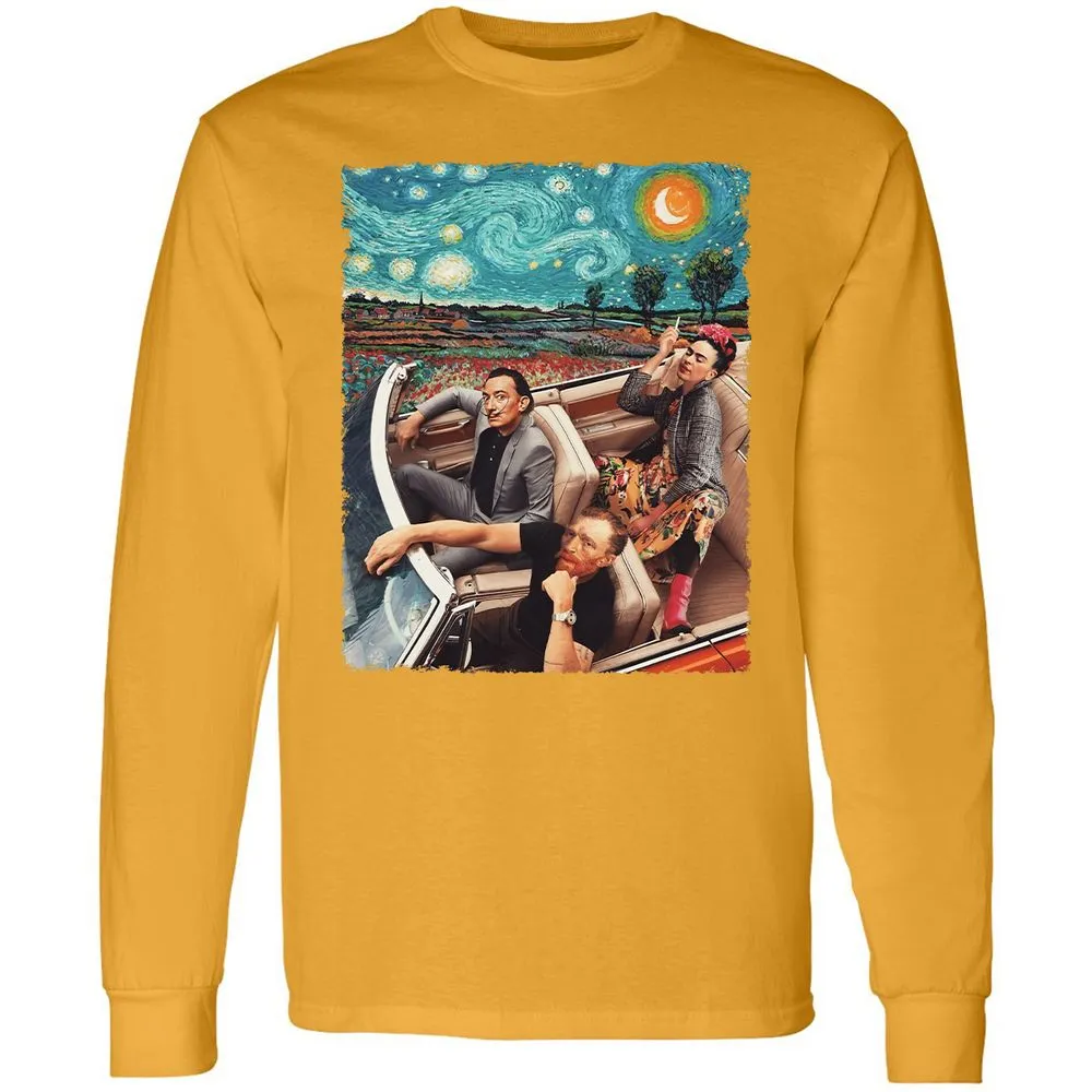 Long Sleeve T-Shirt - XDGHN79N - Gold - 9