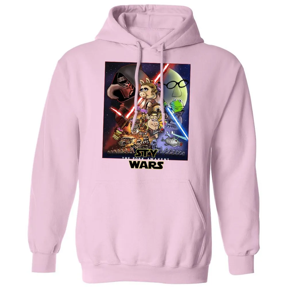 Classic Unisex Hoodie - HWTQLRU1 - Light Pink - 3
