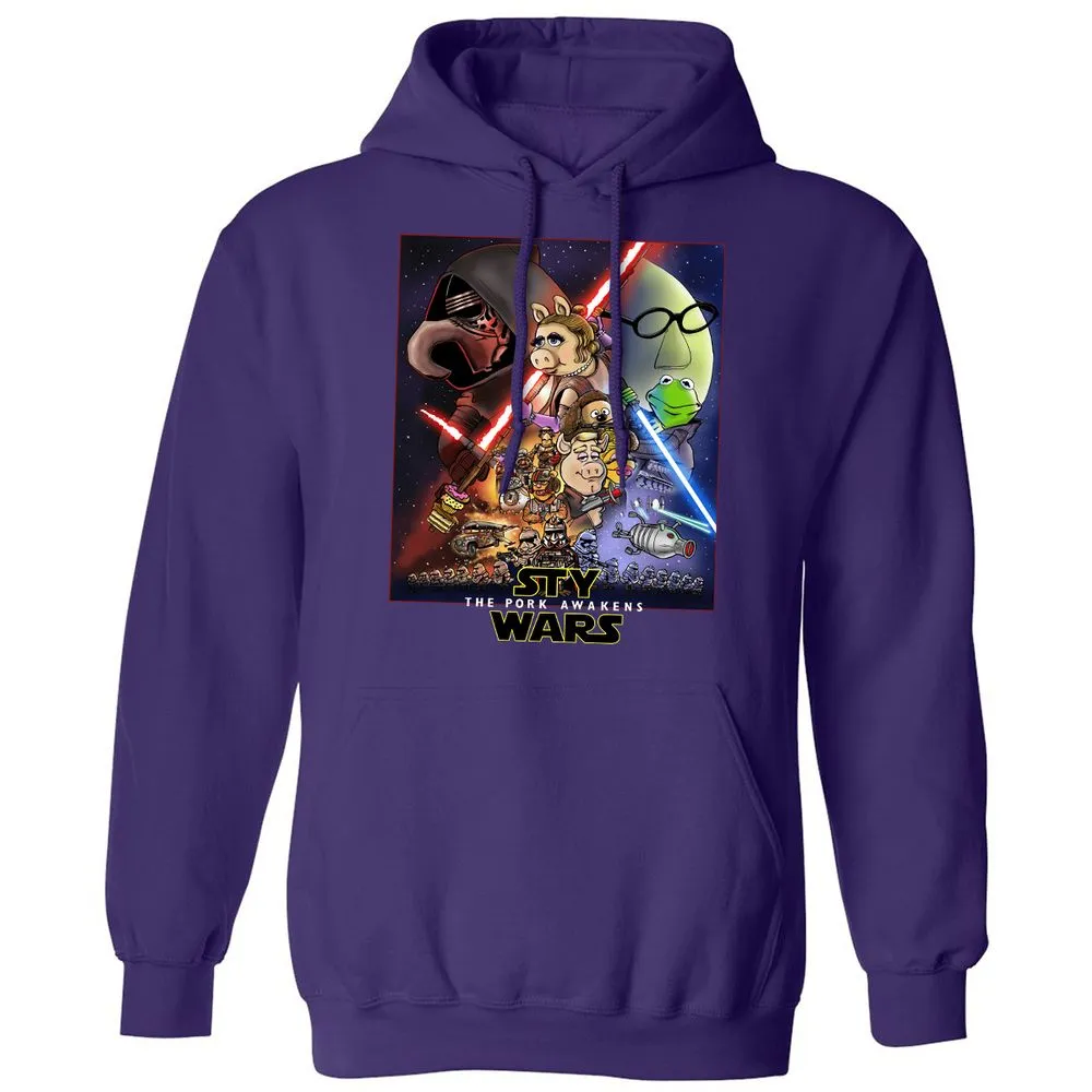 Classic Unisex Hoodie - HWTQLRU1 - Purple - 6