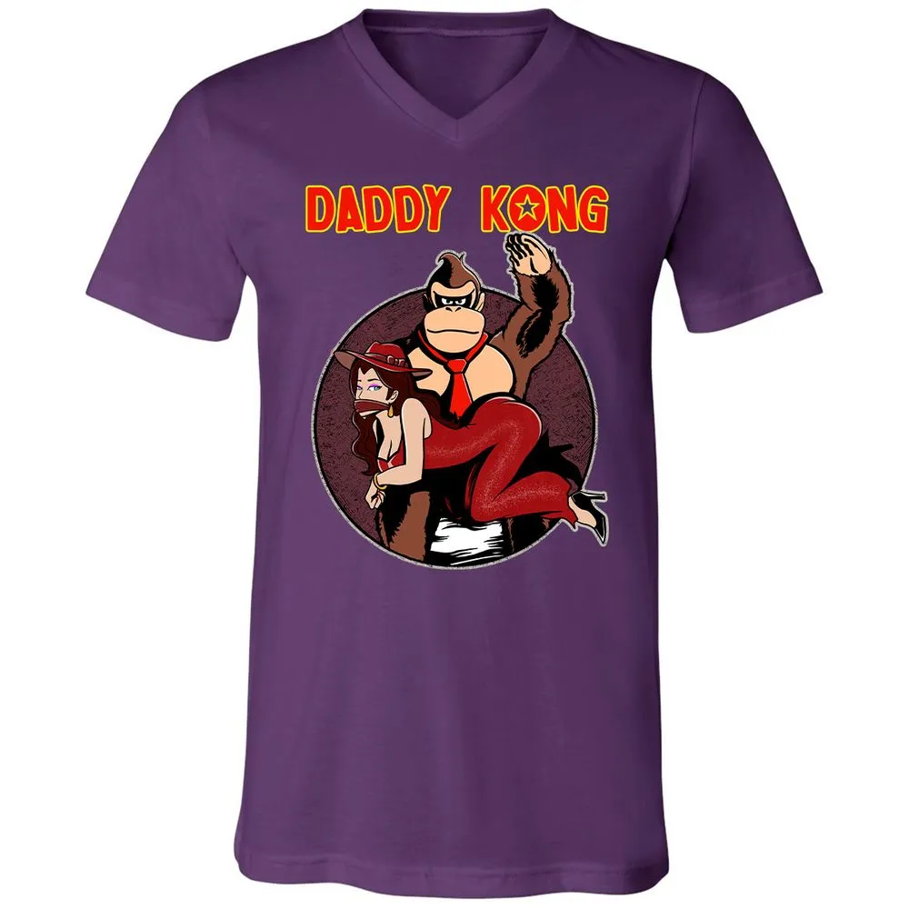 Unisex V-Neck T-Shirt - PCUTUZKW - Team Purple - 9