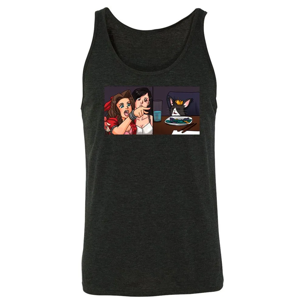 Unisex Jersey Tank - 1C7VPDV5 - Charcoal Black Triblend - 5