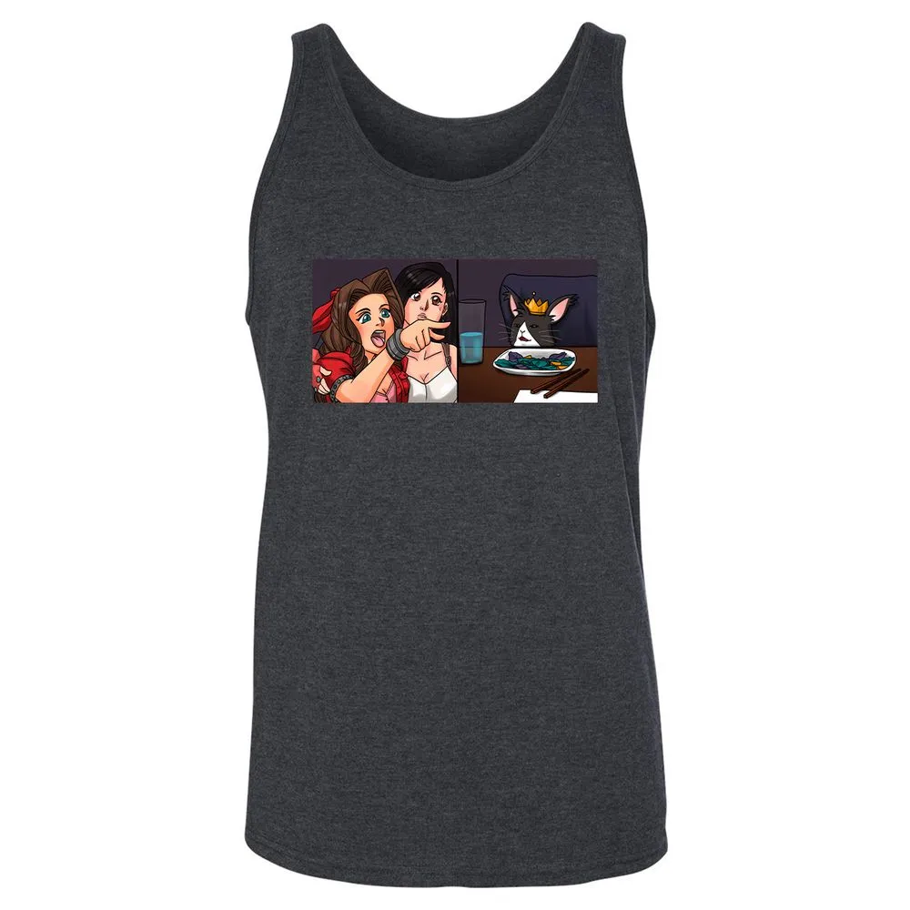 Unisex Jersey Tank - 1C7VPDV5 - Dark Grey Heather - 6