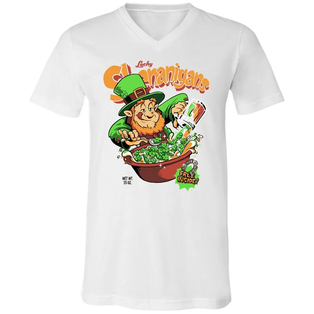 Unisex V-Neck T-Shirt - 9STXQUED - White - 5