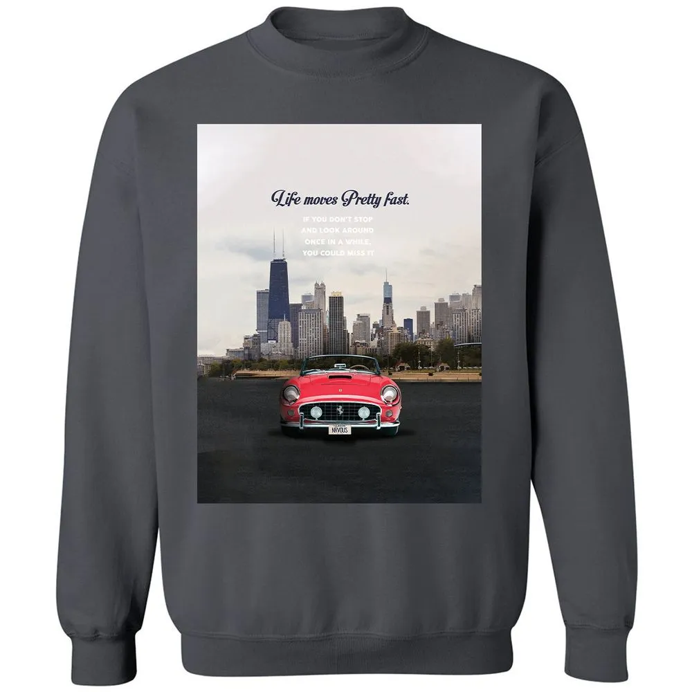 Classic Unisex Sweatshirt - C4GW81LN - Charcoal - 7