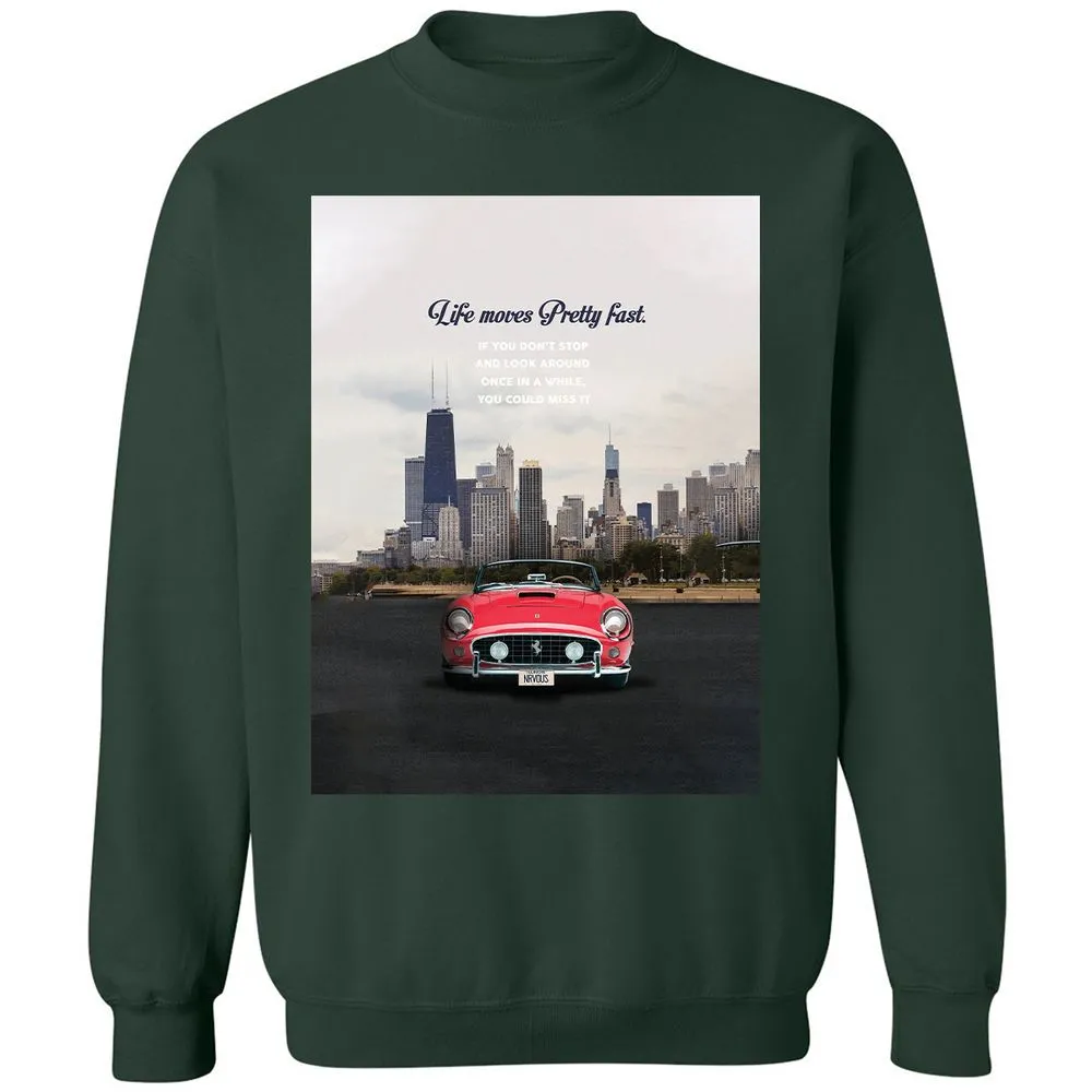 Classic Unisex Sweatshirt - C4GW81LN - Forest Green - 4