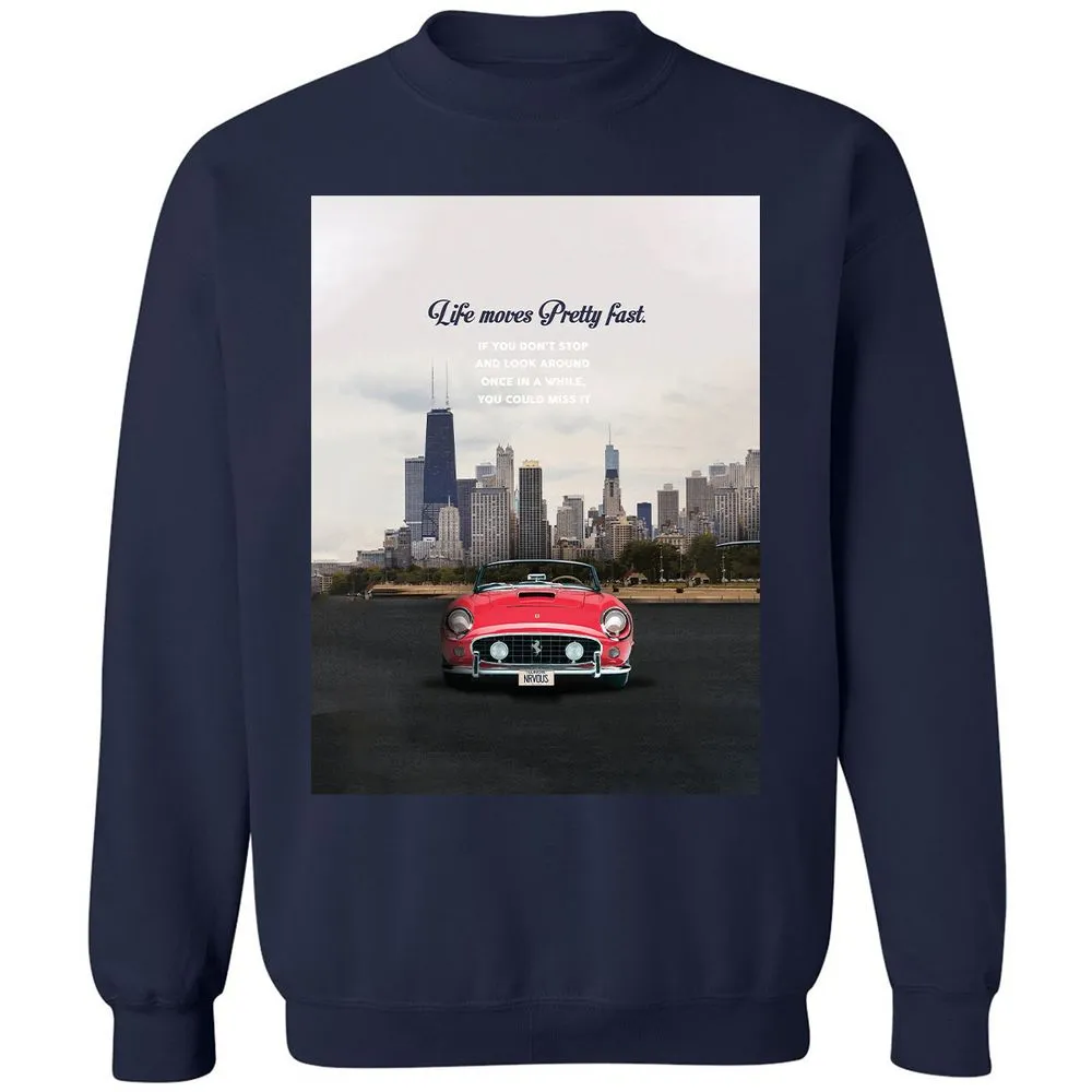 Classic Unisex Sweatshirt - C4GW81LN - Navy - 2