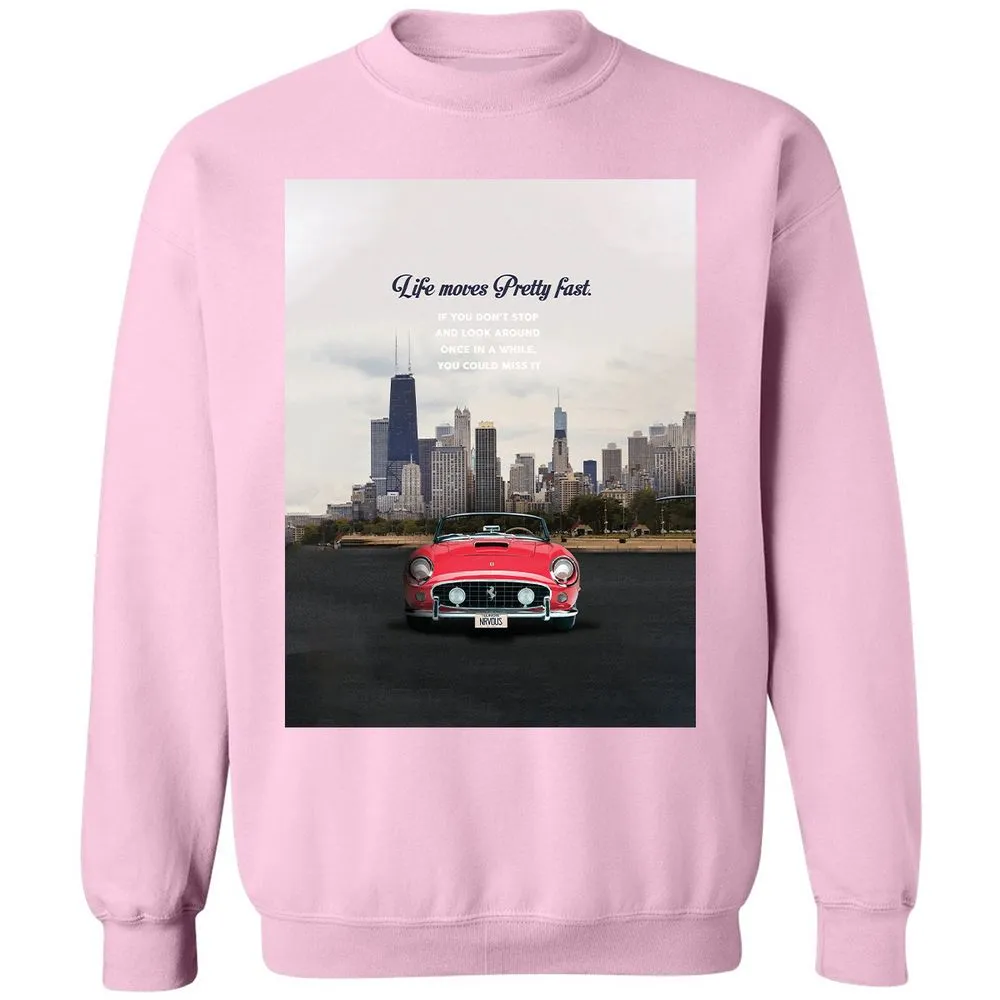 Classic Unisex Sweatshirt - C4GW81LN - Light Pink - 3
