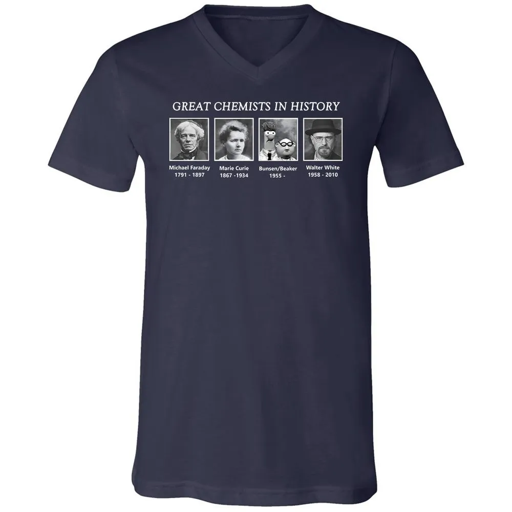 Unisex V-Neck T-Shirt - AY17SS1W - Navy - 2