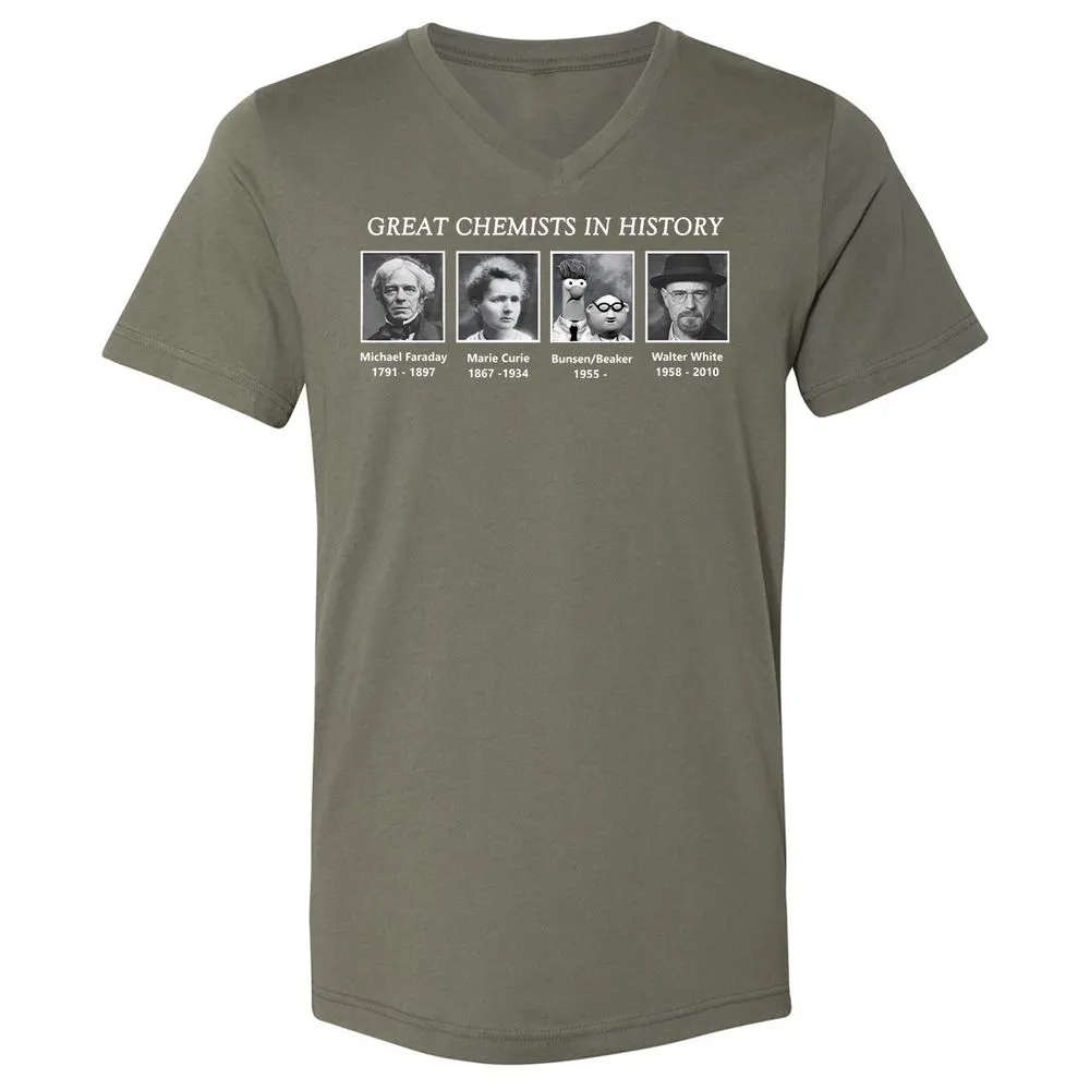 Unisex V-Neck T-Shirt - AY17SS1W - Military Green - 10