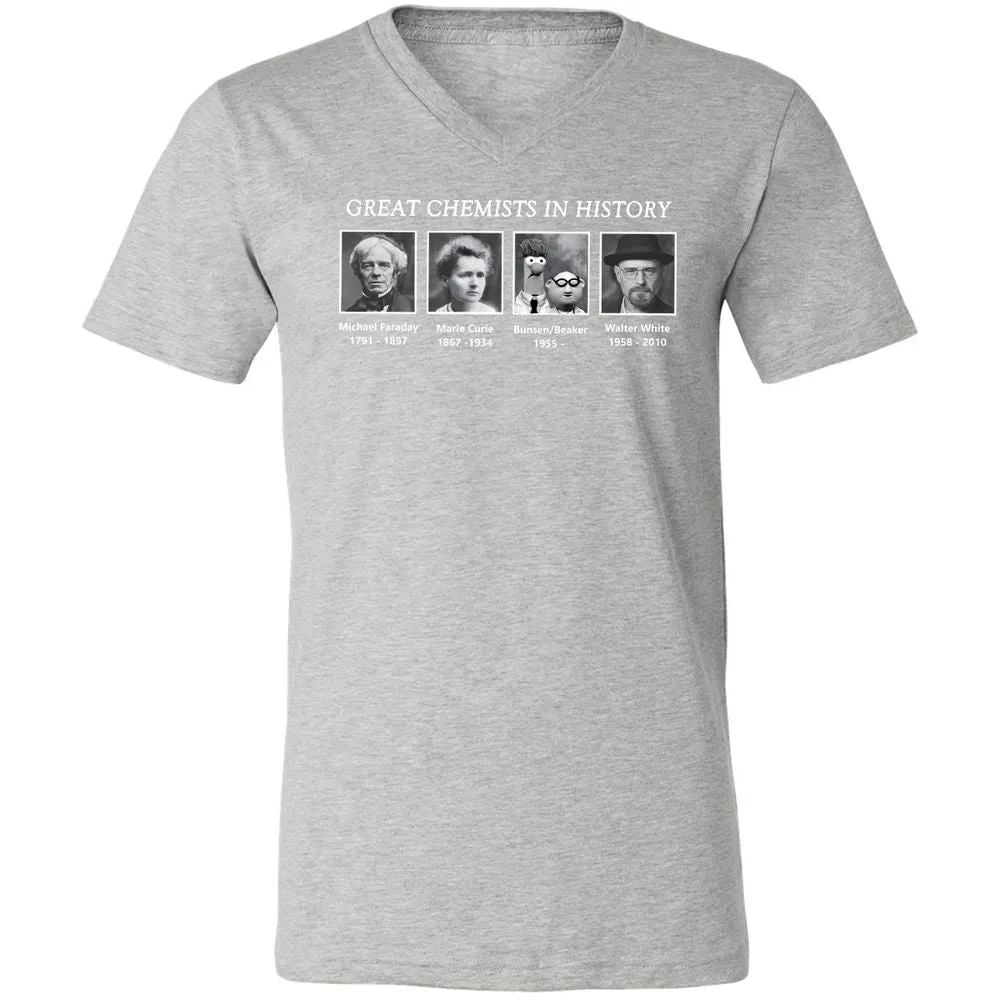 Unisex V-Neck T-Shirt - AY17SS1W - Athletic Heather - 7
