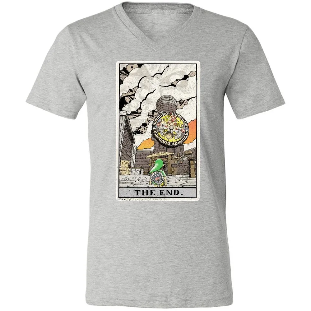 Unisex V-Neck T-Shirt - VERU62MJ - Athletic Heather - 7