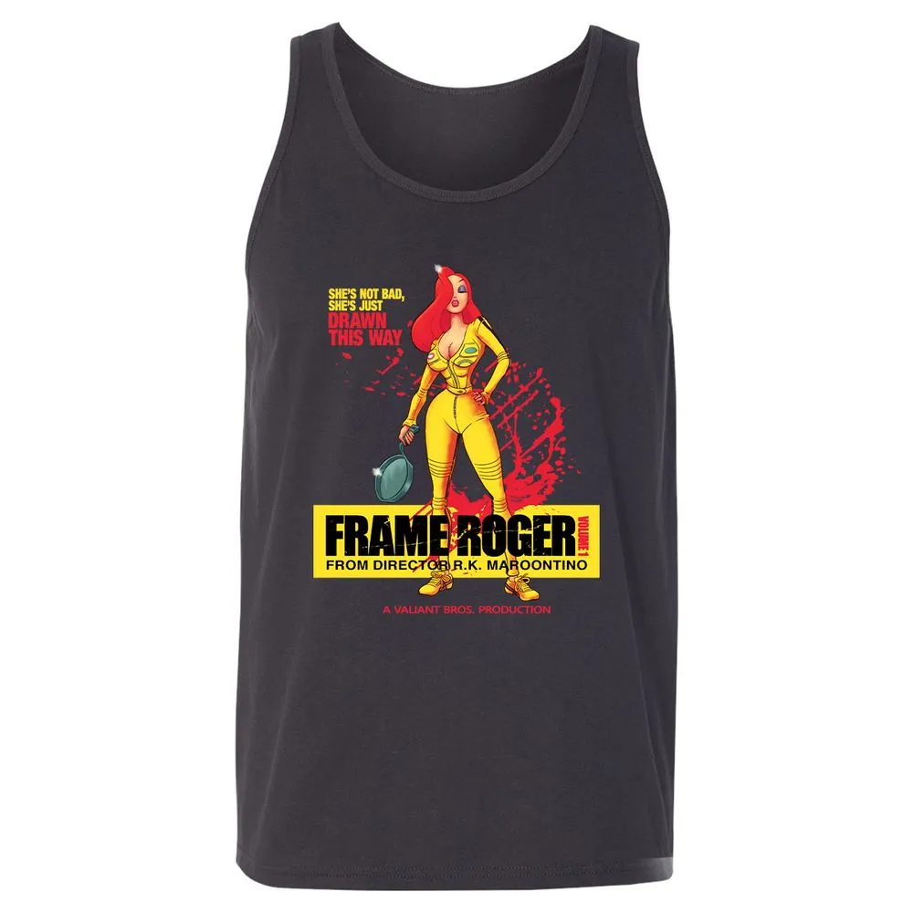 Unisex Jersey Tank - ZK9JY7B8 - Dark Grey - 7