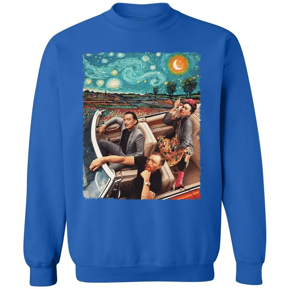 Classic Unisex Sweatshirt - W498J6TY - Royal - 9