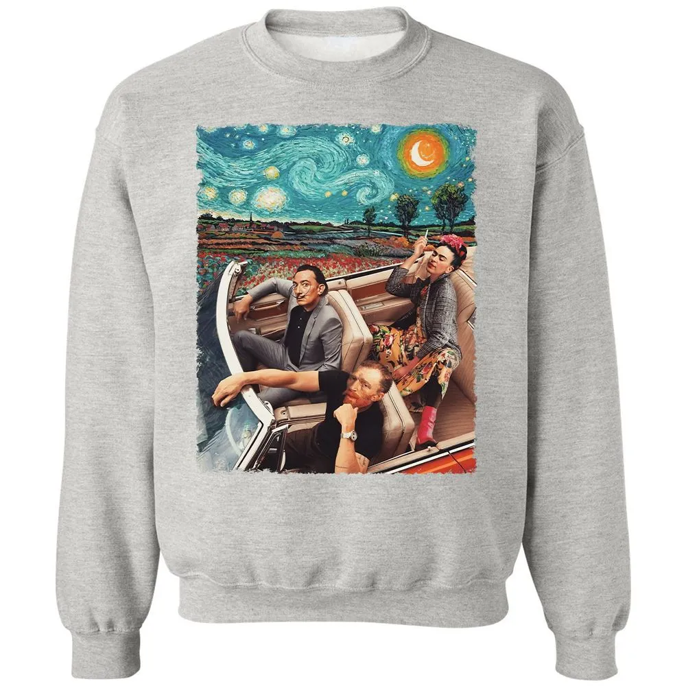 Classic Unisex Sweatshirt - W498J6TY - Ash - 8