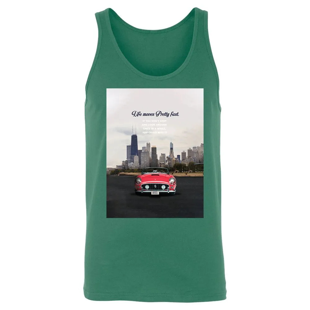 Unisex Jersey Tank - 465ZK571 - Kelly - 9