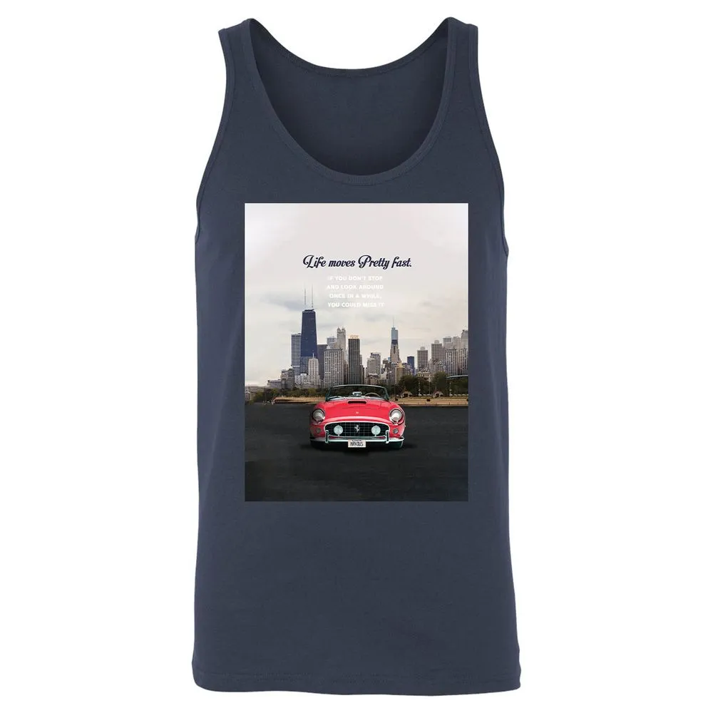 Unisex Jersey Tank - 465ZK571 - Navy - 2