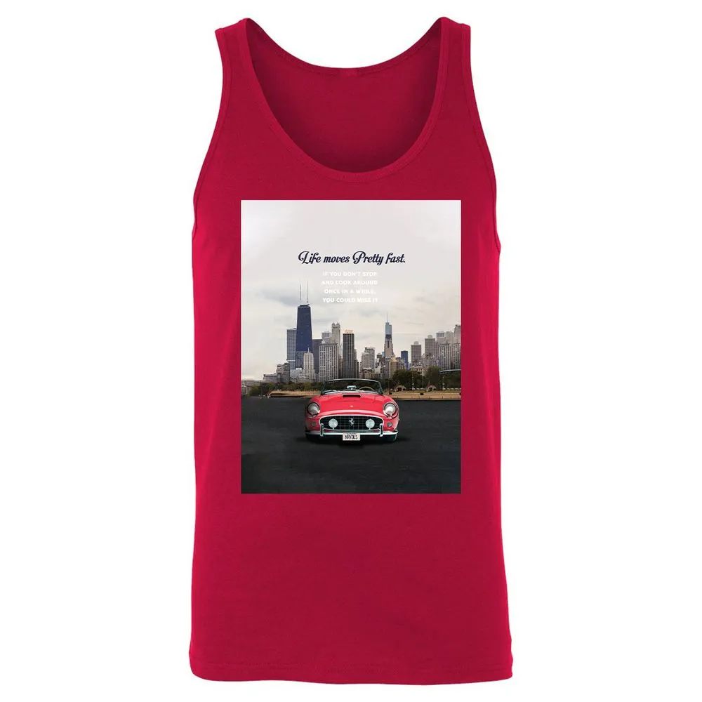 Unisex Jersey Tank - 465ZK571 - Red - 11
