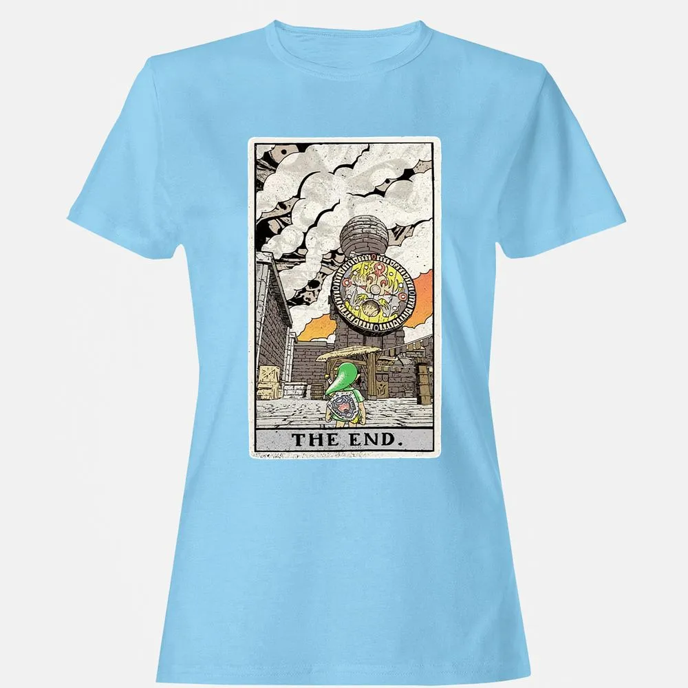 Women's T-Shirt - CVZHWDUS - Light Blue - 8
