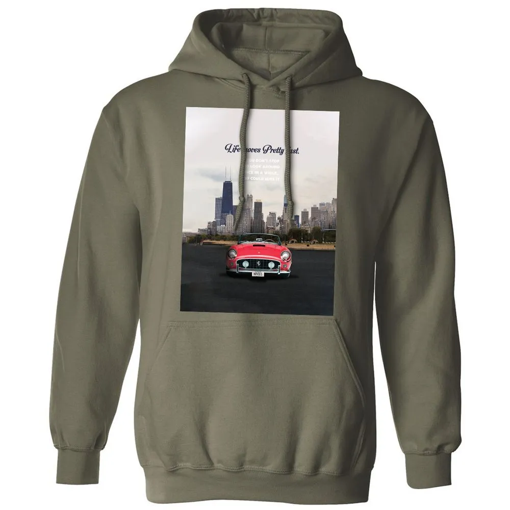 Classic Unisex Hoodie - M1233166 - Military Green - 4