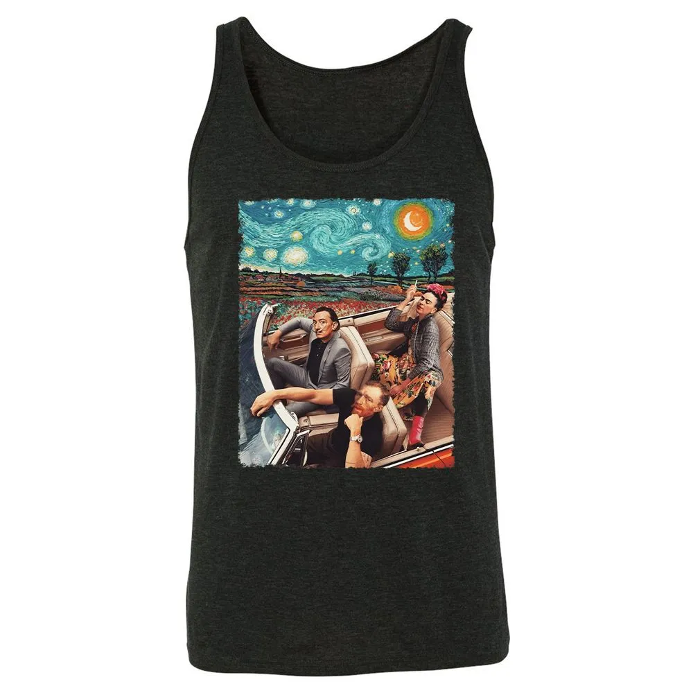Unisex Jersey Tank - D5NNJCXH - Charcoal Black Triblend - 5
