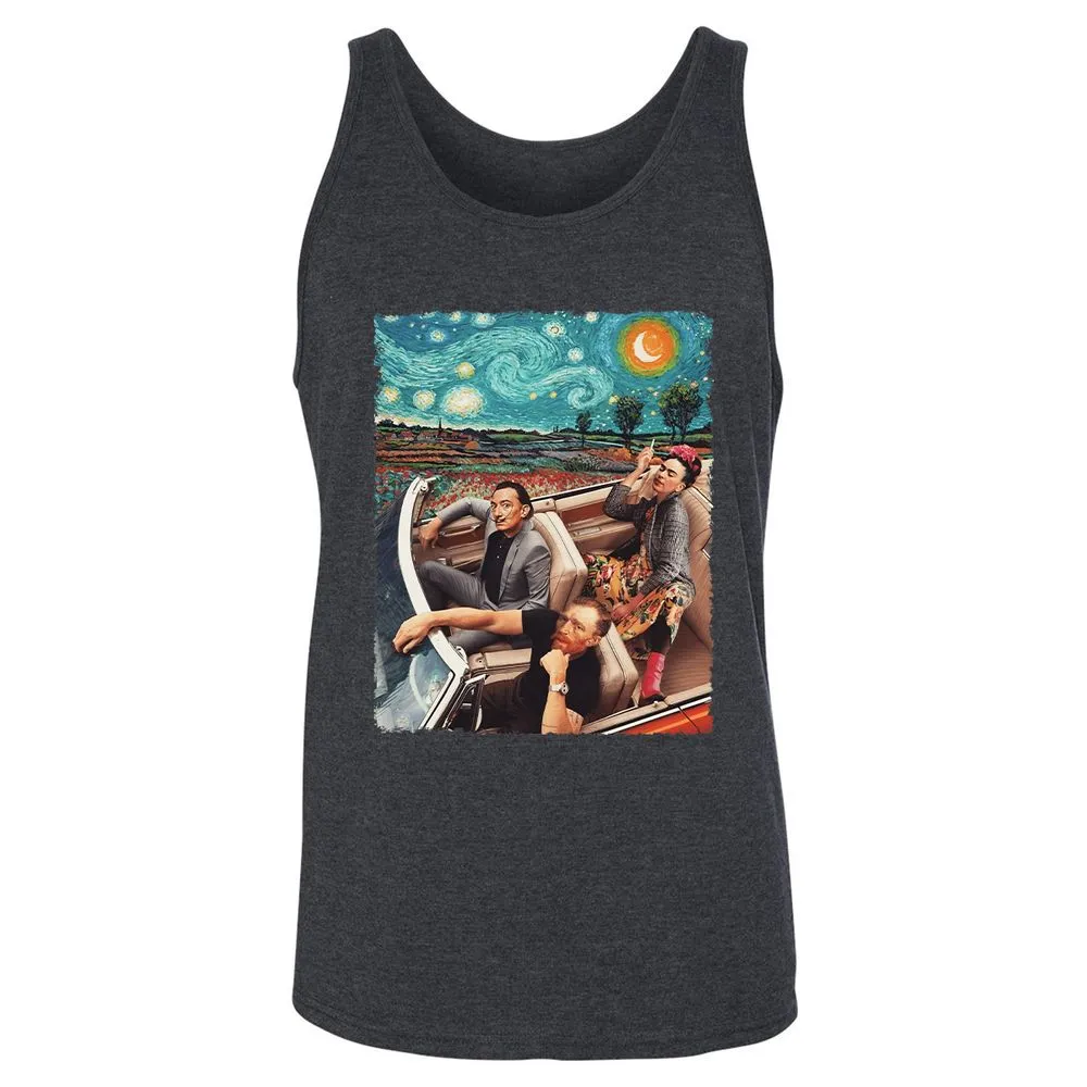 Unisex Jersey Tank - D5NNJCXH - Dark Grey Heather - 6