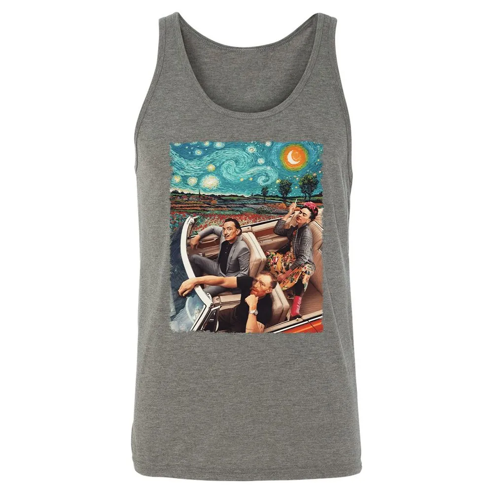 Unisex Jersey Tank - D5NNJCXH - Grey Triblend - 8